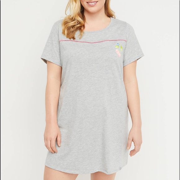 Lane Bryant Intimates & Sleepwear Lane Bryant Cacique Graphic Sleepshirt Poshmark